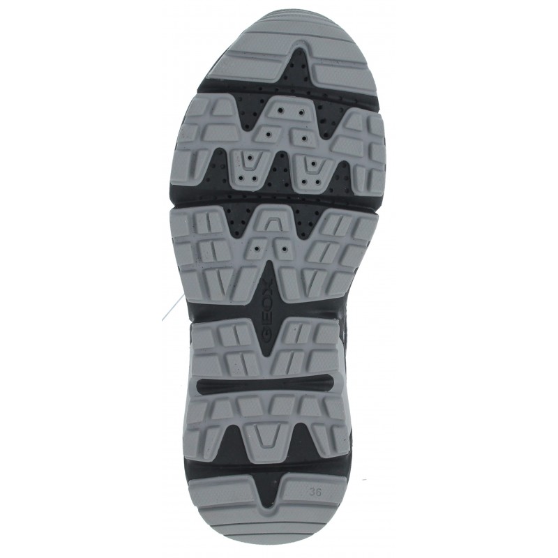 Geox Jongens J Flexyper Boy B ABX enkellaars, Schwarz, 38 EU